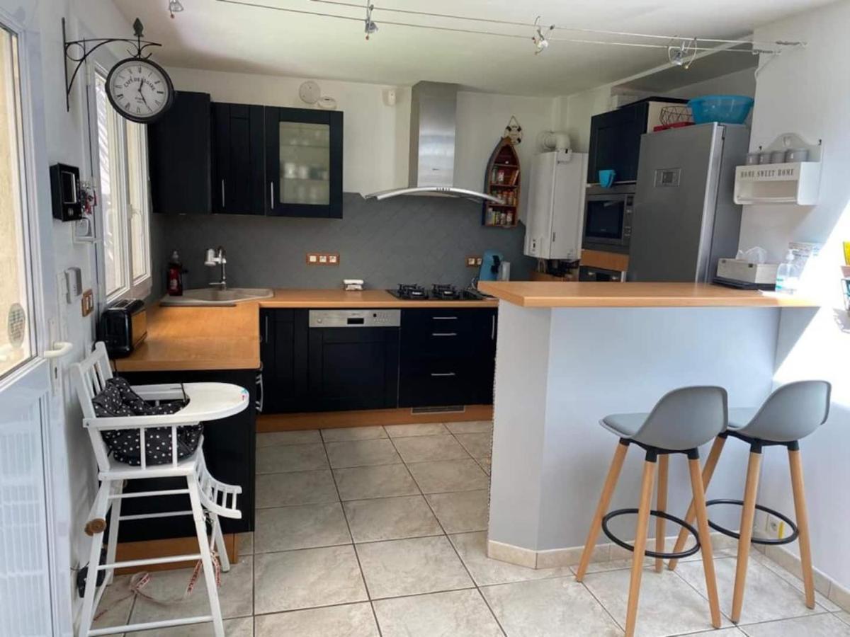 헤르망빌쉬르메르 Great Family House, 80 M To The Sea, In Normandie 빌라 외부 사진